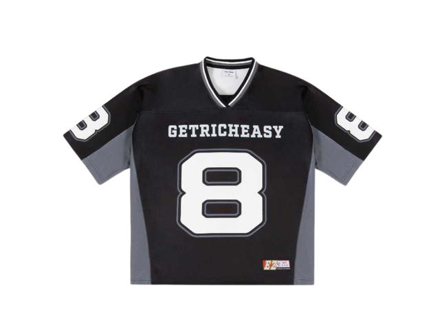 Getricheasy Getricheasy EZ Team Jersey Black Grey - view 1