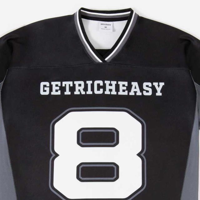 Getricheasy Getricheasy EZ Team Jersey Black Grey - view 3