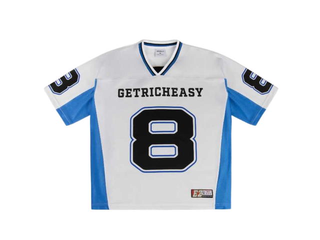 Getricheasy Getricheasy EZ Team Jersey Grey Blue - view 1