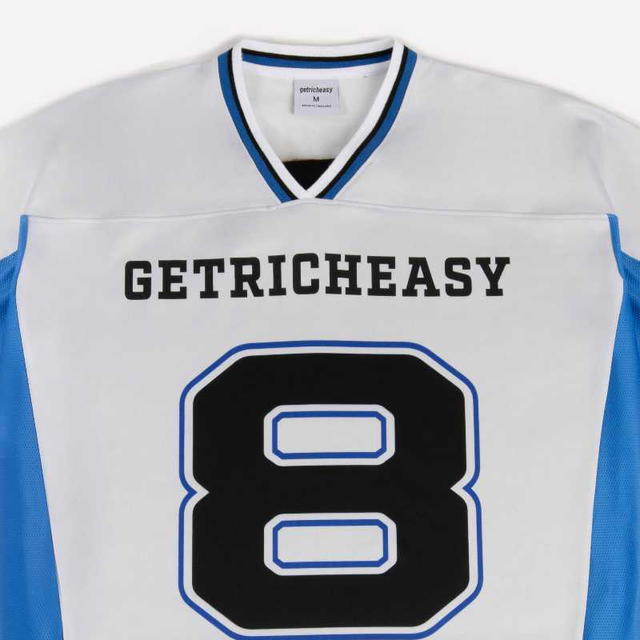 Getricheasy Getricheasy EZ Team Jersey Grey Blue - view 3