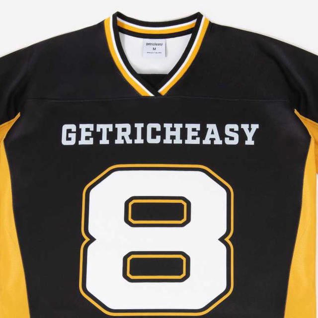 Getricheasy Getricheasy EZ Team Jersey Yellow Black - view 3
