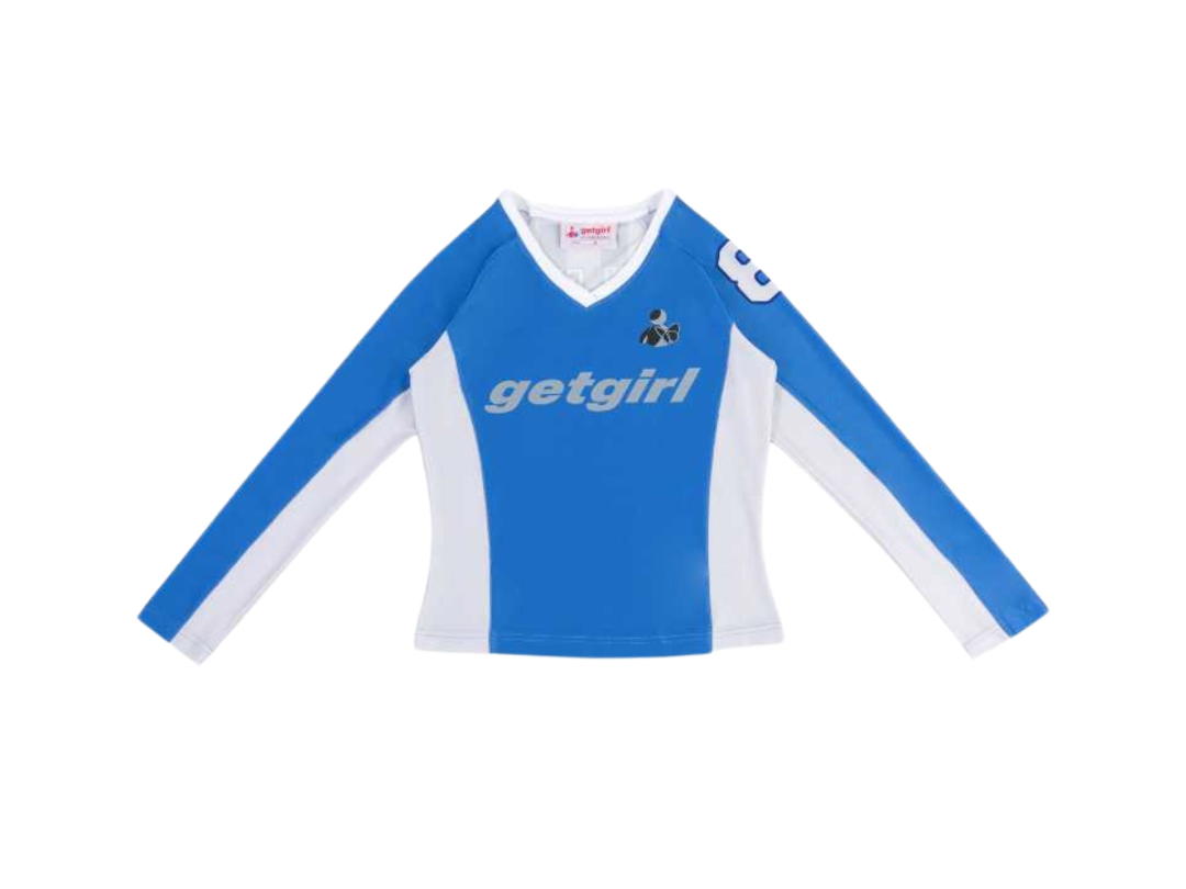 Getricheasy Getricheasy Get Girl Jersey Grey Blue