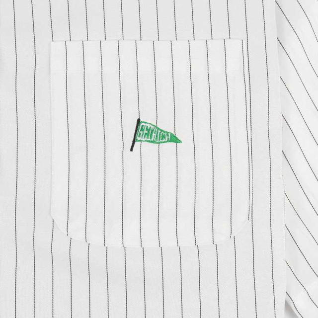 Getricheasy Getricheasy Green Flag Short Sleeve Shirt Off White - view 5