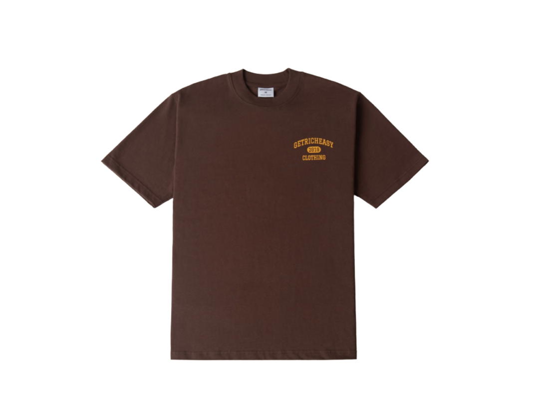 Getricheasy Getricheasy Many Logos Tee Brown