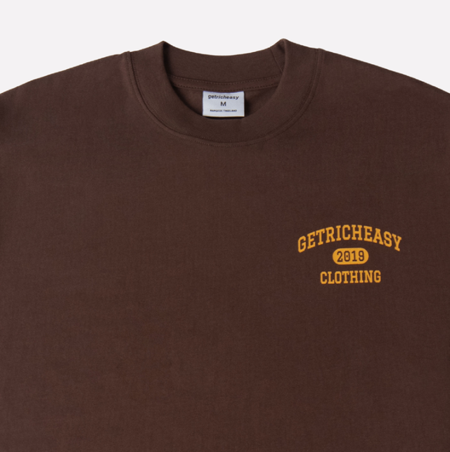 Getricheasy Getricheasy Many Logos Tee Brown - view 3