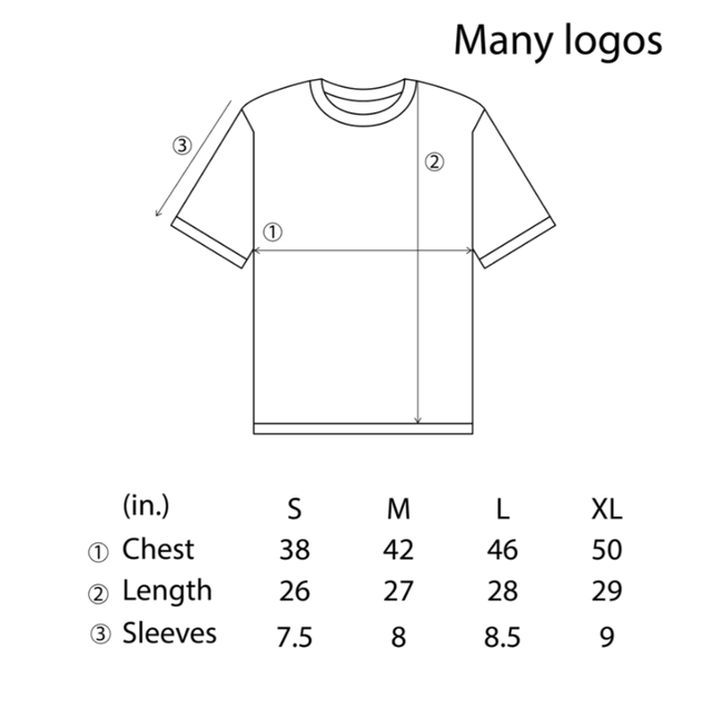 Getricheasy Getricheasy Many Logos Tee Top Dye Grey - view 5