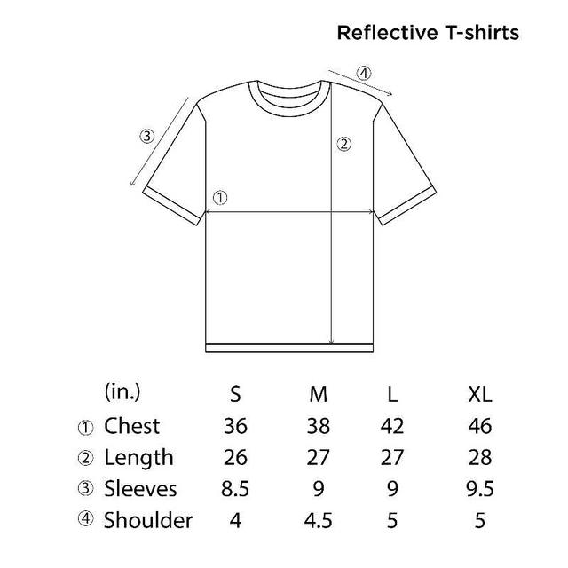 Getricheasy Getricheasy Reflective T-shirts - view 5