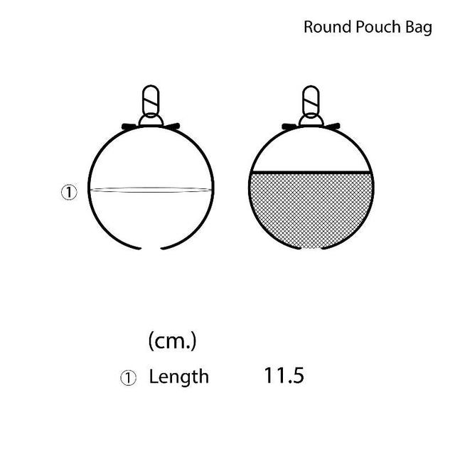 Getricheasy Getricheasy Round Pouch Bag Sand - view 5