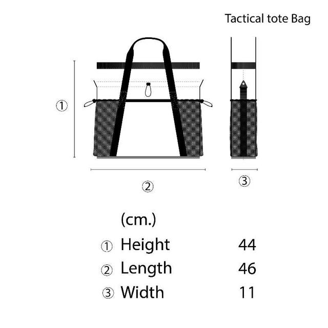 Getricheasy Getricheasy Tactical tote Bag (Sand/Brown) - view 8