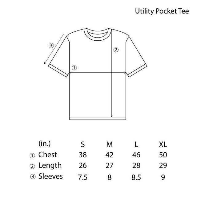 Getricheasy Getricheasy Utility Pocket Tee Stone Moss - view 4