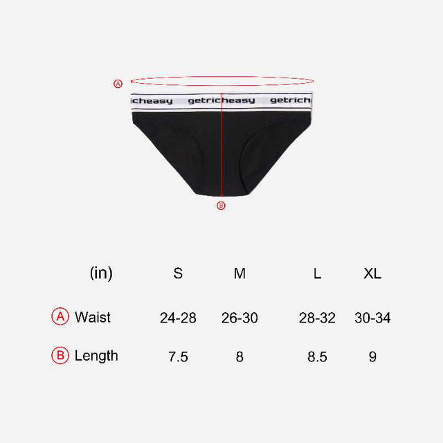 Getricheasy Women's Classic Briefs panty Black - view 2