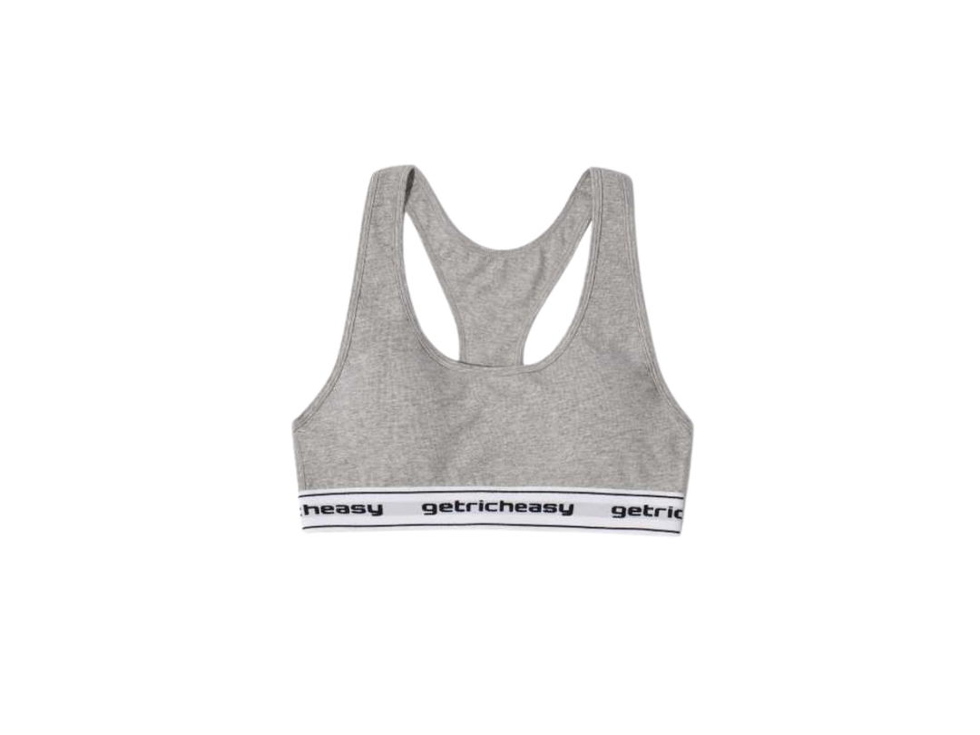 Getricheasy Women's Classic Sports bra Grey