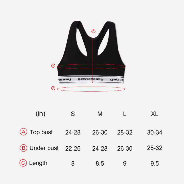 Getricheasy Women's Classic Sports bra Grey - view 2