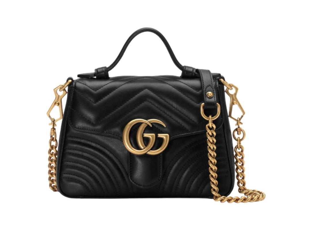 Gucci Gucci GG Marmont Mini Top Handle Bag
