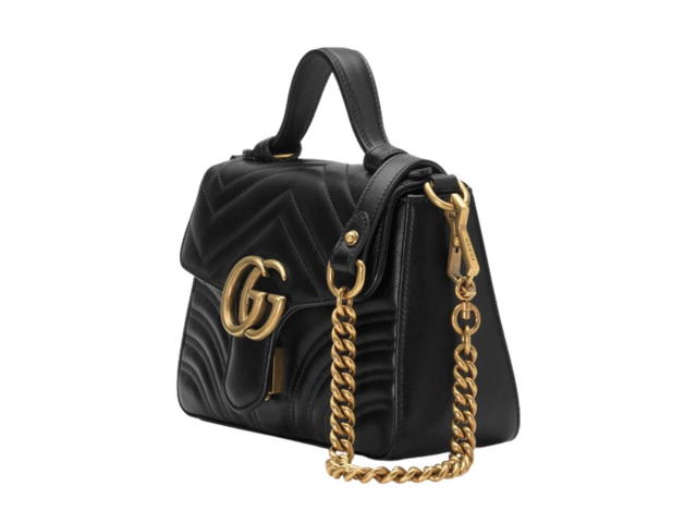 Gucci Gucci GG Marmont Mini Top Handle Bag - view 2