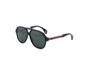 Buy Gucci GG0463S Sunglasses Black Grey Red at Sasom – Authentic and Ready to Ship