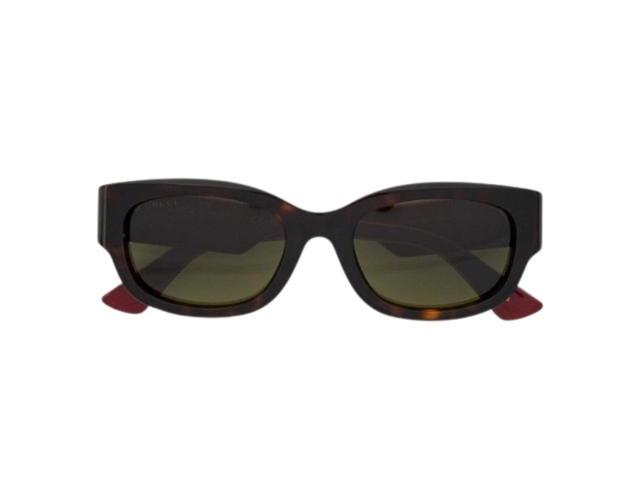 Gucci Gucci GG Logo Sunglasses Havana Lens Green - view 2