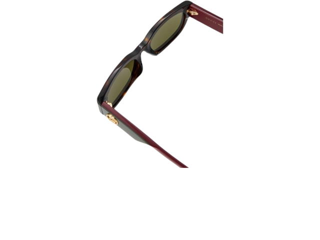 Gucci Gucci GG Logo Sunglasses Havana Lens Green - view 4