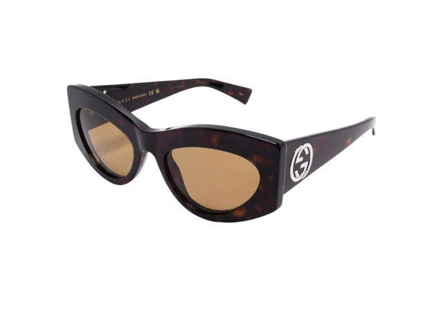 Gucci Gucci Cat Eye-Frame Sunglasses Havana Brown - view 1