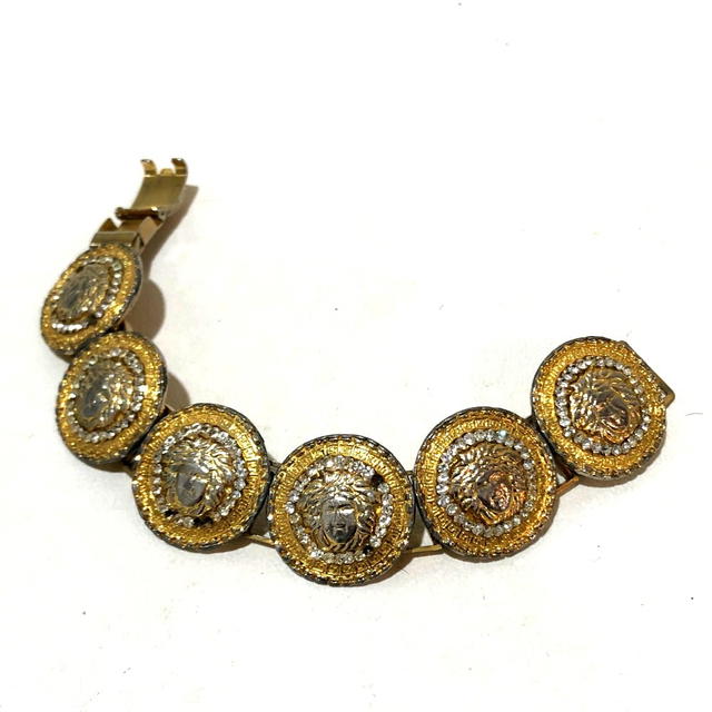 Gianni Versace GIANNI VERSACE Medusa Rhinestone Bracelet - view 1