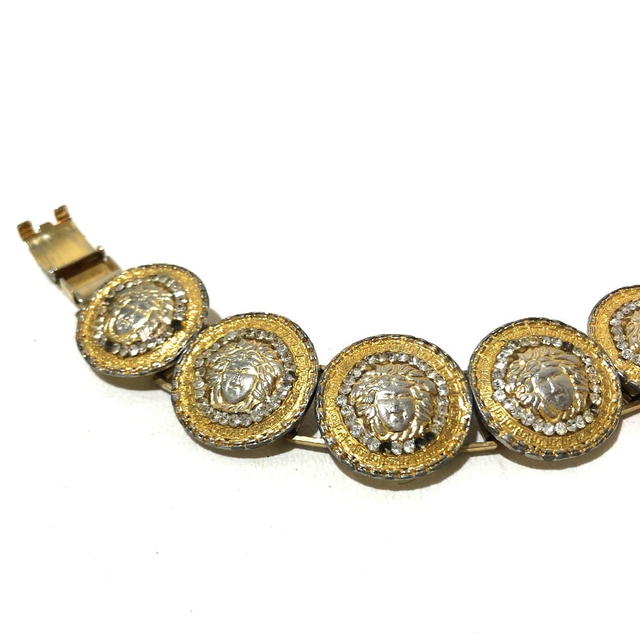 Gianni Versace GIANNI VERSACE Medusa Rhinestone Bracelet - view 3