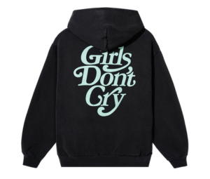 Buy Girls Don't Cry x Verdy Logo Hoodie Vintage Black And Light Green at Sasom – Authentic and Ready to Ship