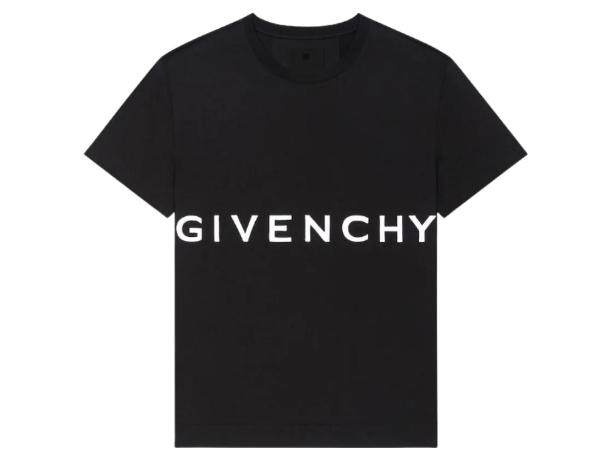 Givenchy Givenchy 4G Embroidered Oversized T-Shirt Black
