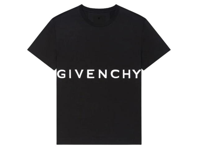 Givenchy Givenchy 4G Embroidered Oversized T-Shirt Black - view 1