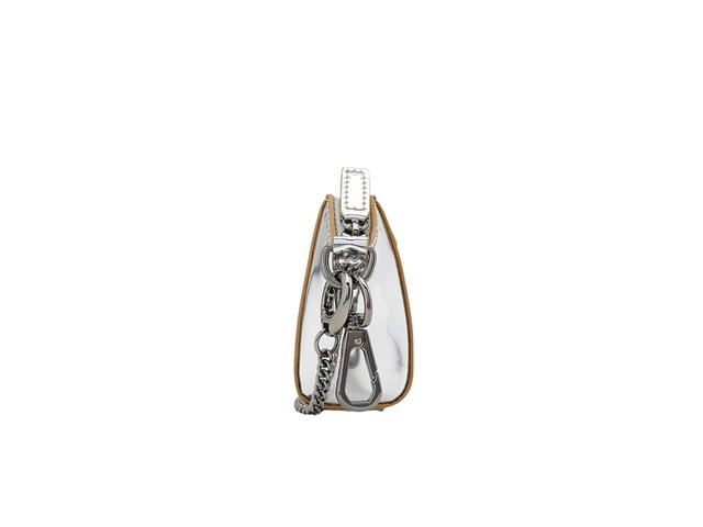 Givenchy Givenchy Antigona Baby Bag In Metallic Leather With Silve-Tone Hardware Grey Blue - view 3