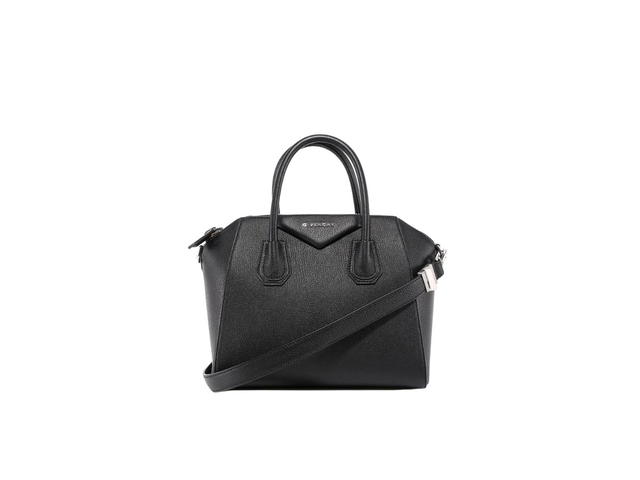 Givenchy Givenchy Antigona Small Tote Bag In Goatskin Leather Black - view 1