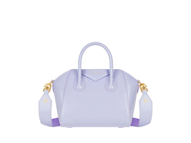 Givenchy Givenchy Antigona Toy Bag In Box Leather With Golden-Finish Metal Details Lavender-Purple Dahlia - view 1