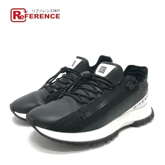Buy GIVENCHY BH00AFH1R５ Specter Drawstring Low cut sneakers Leather Black/White at Sasom – Authentic and Ready to Ship