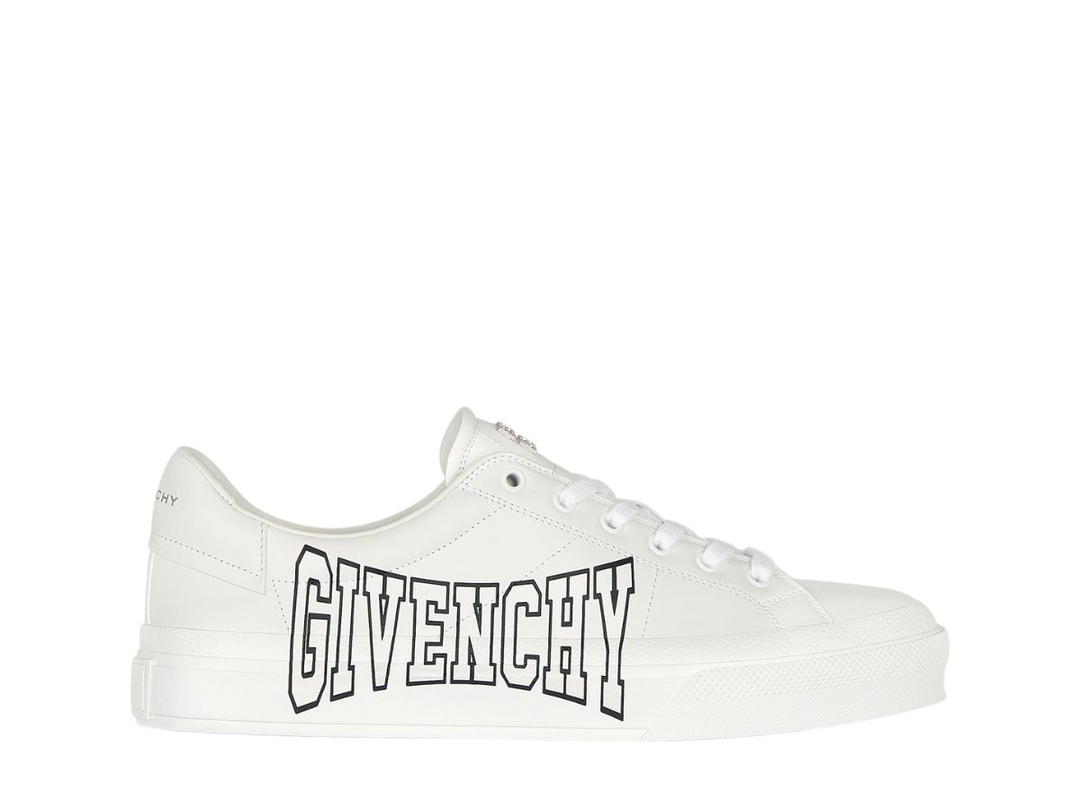 Givenchy Givenchy City Sport Sneakers In Leather White Beige