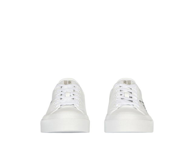 Givenchy Givenchy City Sport Sneakers In Leather White Beige - view 2