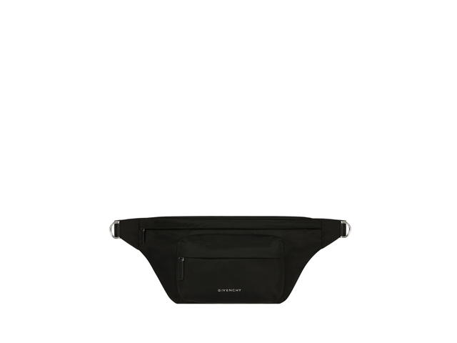 Givenchy Givenchy Essential U Bumbag In Nylon With Silvery-Finish Metal Black - view 1