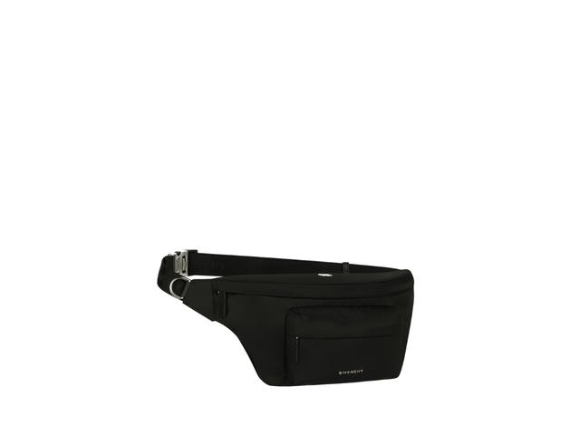 Givenchy Givenchy Essential U Bumbag In Nylon With Silvery-Finish Metal Black - view 2