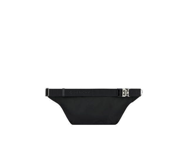 Givenchy Givenchy Essential U Bumbag In Nylon With Silvery-Finish Metal Black - view 3