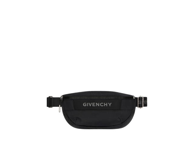 Givenchy Givenchy G-Trek Bumbag In Nylon With Silvery-Finish Metal Black - view 1