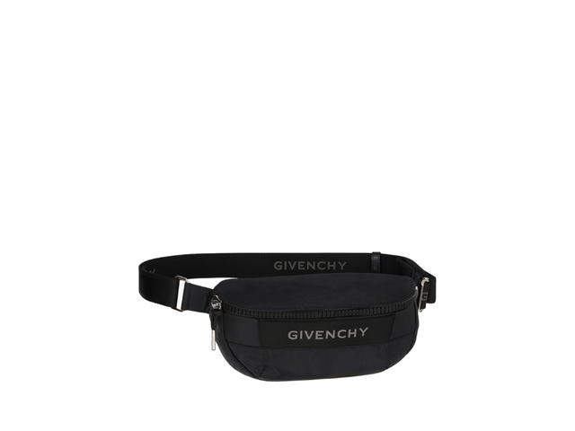 Givenchy Givenchy G-Trek Bumbag In Nylon With Silvery-Finish Metal Black - view 2