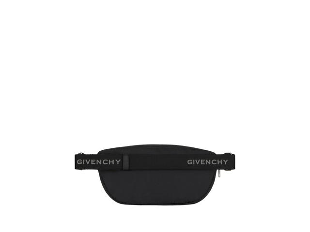 Givenchy Givenchy G-Trek Bumbag In Nylon With Silvery-Finish Metal Black - view 3