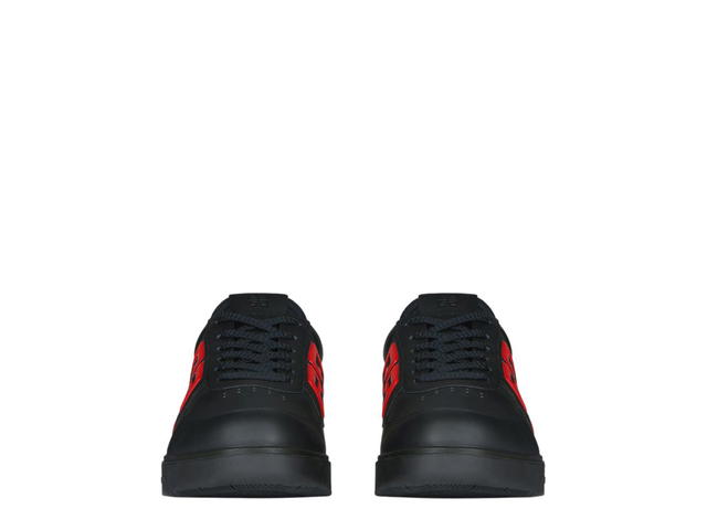 Givenchy Givenchy G4 Sneakers In Leather Black Red - view 3