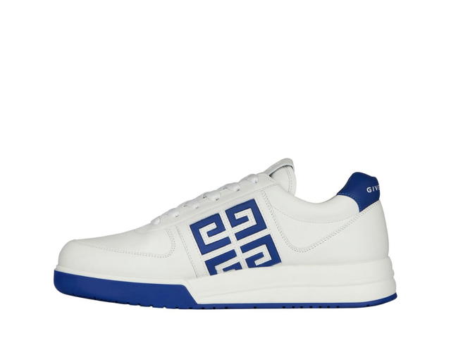 Givenchy Givenchy G4 Sneakers In Leather White Blue - view 2