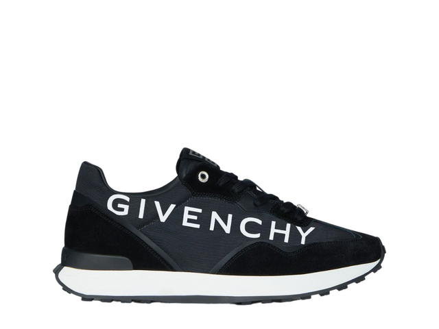 Givenchy Givenchy GIV Runner Shoes In Suede Leather And Nylon Black - view 1