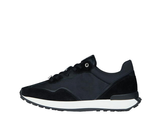 Givenchy Givenchy GIV Runner Shoes In Suede Leather And Nylon Black - view 2
