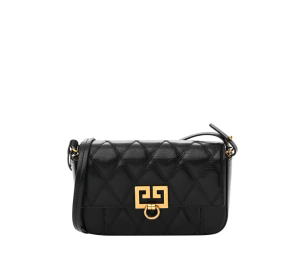 Buy Givenchy GV3 Mini Pocket Bag In Grained Leather With Gold-Tone Hardware Black at Sasom – Authentic and Ready to Ship