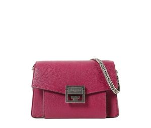 Buy Givenchy GV3 Small Bag In Goatskin With Vintage Metal Fuchsia at Sasom – Authentic and Ready to Ship