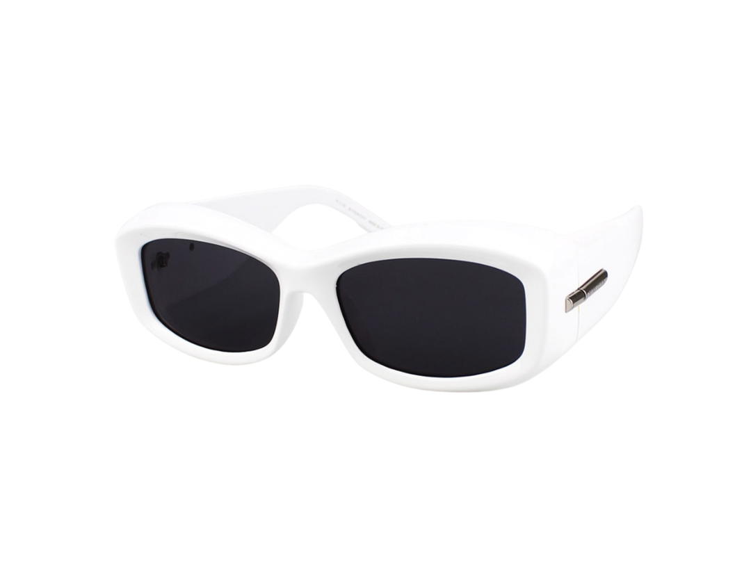 Givenchy Givenchy GV40044U-21A-56 Sunglasses In White Acetate Frame With Grey Lenses