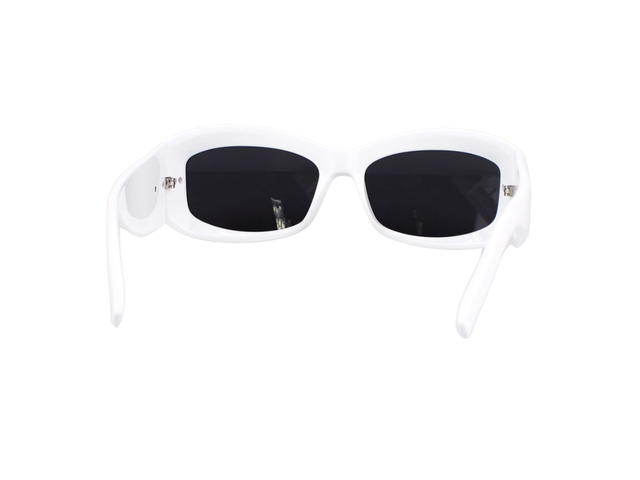 Givenchy Givenchy GV40044U-21A-56 Sunglasses In White Acetate Frame With Grey Lenses - view 5