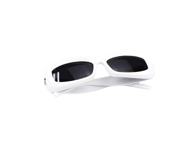 Givenchy Givenchy GV40044U-21A-56 Sunglasses In White Acetate Frame With Grey Lenses - view 6