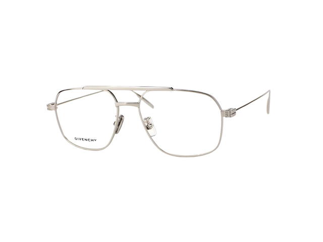 Givenchy Givenchy GV50038U-016-55 Glasses In Silver Metal Frame-4G Detail With Mirror Lenses - view 2